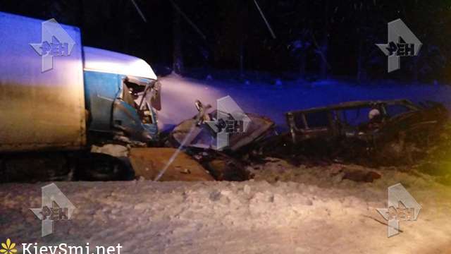 Шесть человек погибли в ДТП с микроавтобусом в Ленобласти